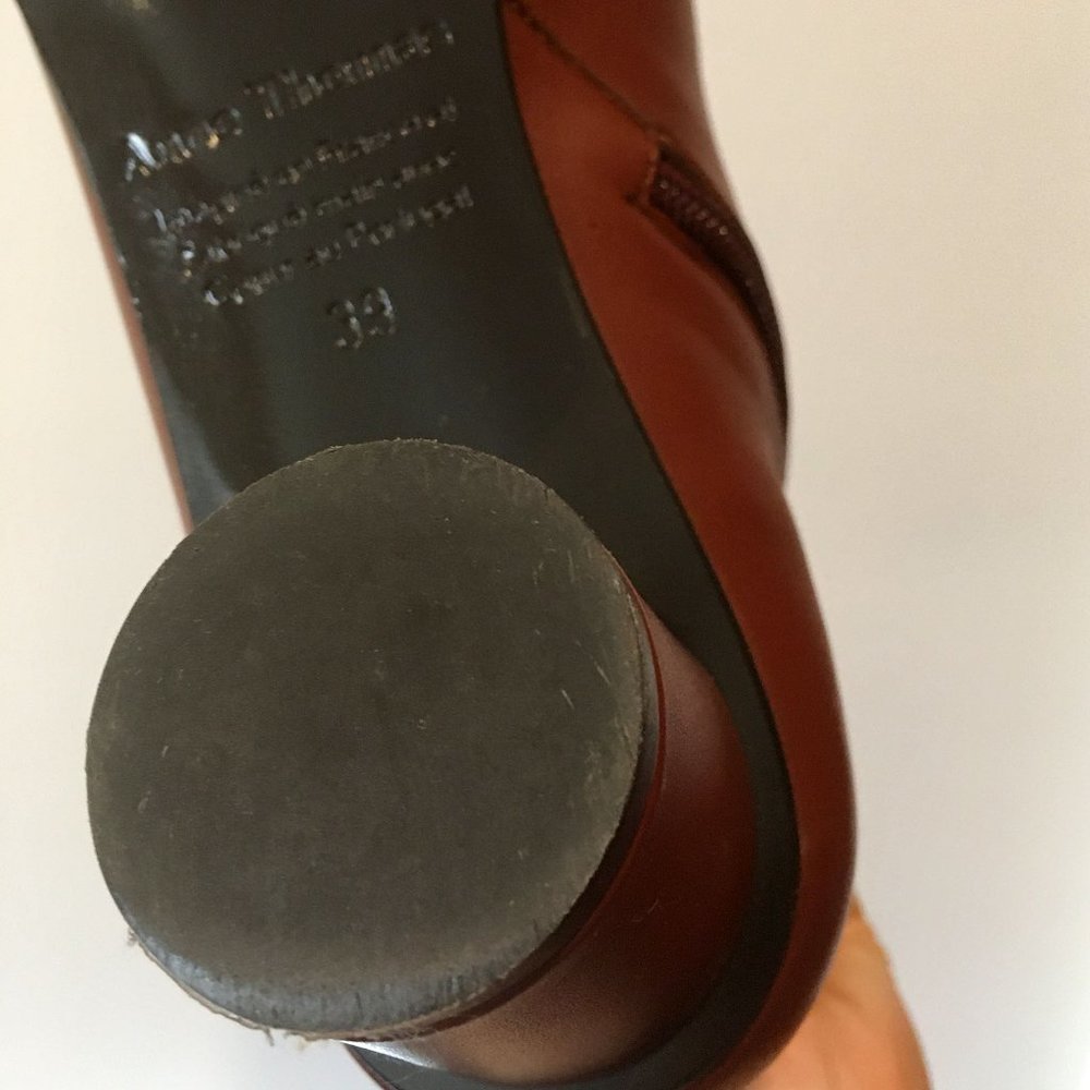 Anne Thomas Jeanne Boots in Cognac - Size 39EU (wonderful condition!) - Picture 6 of 7